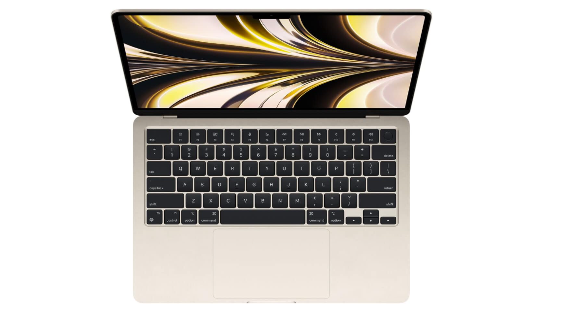 Refurbished Apple MacBook Air 13" 2022 M2 | 8GB/16GB RAM | 256GB/512GB SSD | Gold