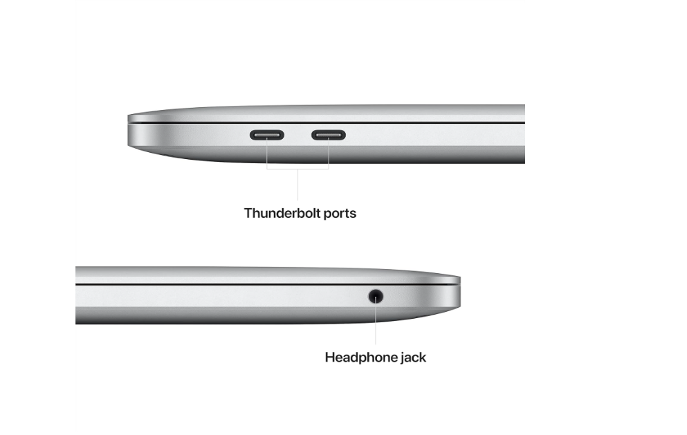 Refurbished Apple MacBook Pro 13 2022 M2 RAM 16GB 1TB SSD Silver