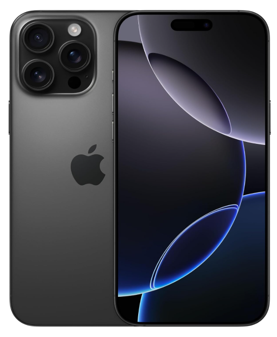 Refurbished Apple iPhone 16 Pro Max  Black Titanium