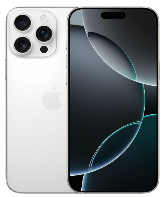 Refurbished Apple iPhone 16 Pro Max  White Titanium