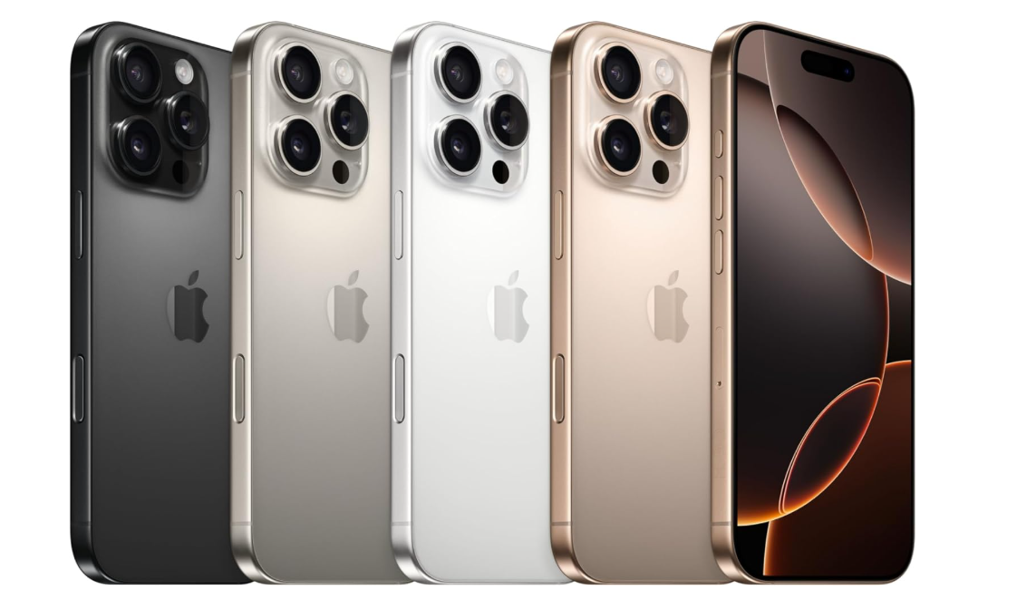 Refurbished Apple iPhone 16 Pro Max  White Titanium