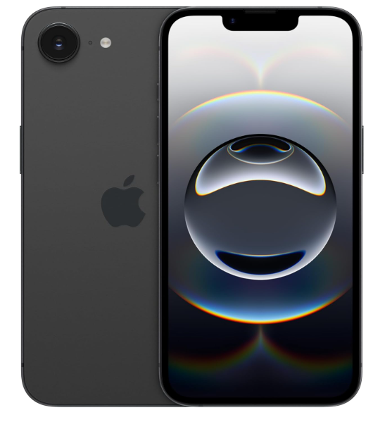 Refurbished Apple iPhone 16e Black 128GB