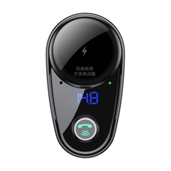 Baseus, S-06, Car Bluetooth FM Transmitter & Charger, Dual USB, Handsfree Calls, Cigarrette Socket, SD Card