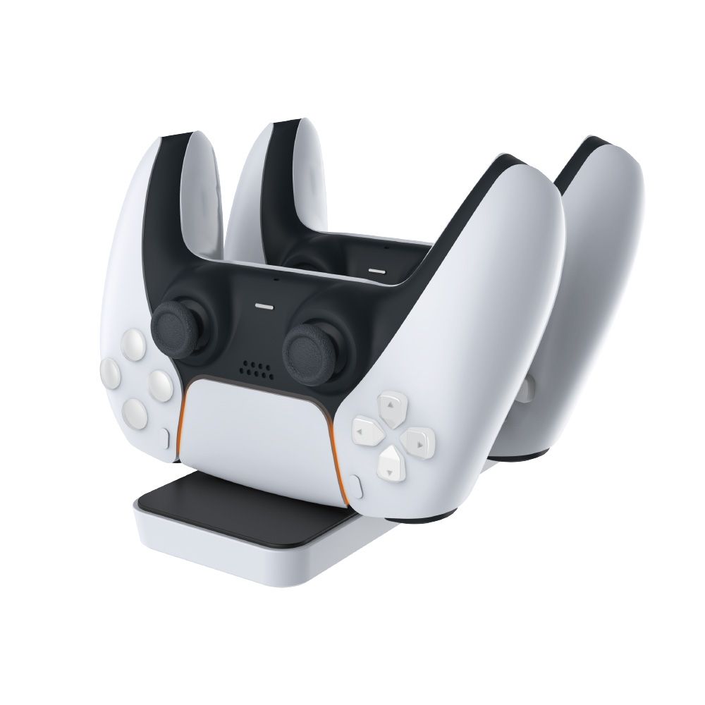 Dobe TP5-0578B PlayStation 5 – 12-in-1 Game Set with Headphones, Stand, Cable, Charge Base, Extenders & Grips