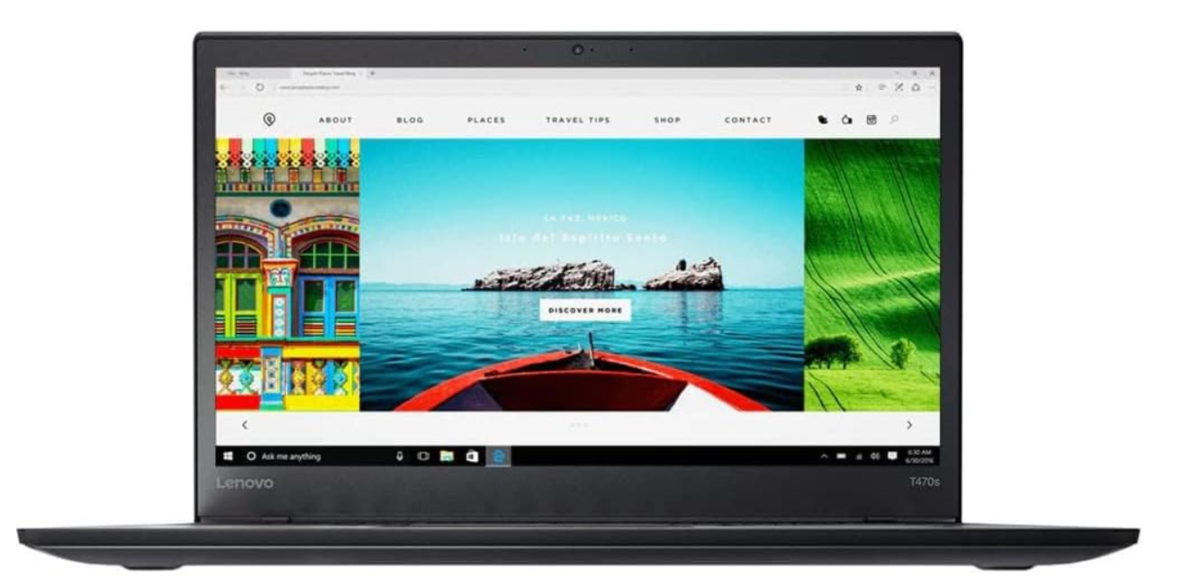 Lenovo ThinkPad T470s 14 Core i5-7200U 8GB 20GB RAM 256GB 512GB SSD Windows 11 Pro 🟢 Very Good Condition