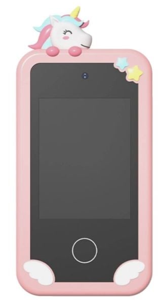P1 Plus, Kids Smart Phone, Music, 48MP Dual Camera, Games, Story Book, Paint, Piano, Flashlight + More! - Pink