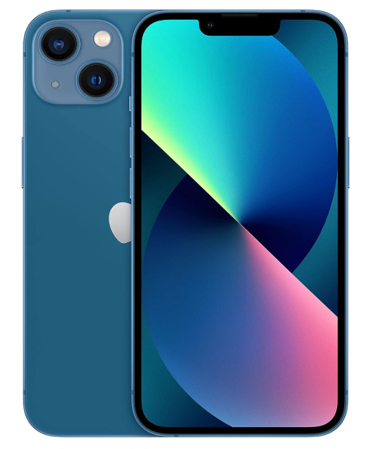 Refurbished iPhone 13, Blue, Storage 128GB, 256GB, 512GB