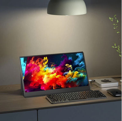 Alcopaca Metal Portable Monitor 15.6'' FHD 1920×1080 60Hz HDMI