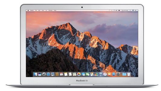 Refurbished Apple MacBook Air 13 2017  RAM 8    Silver   SSD