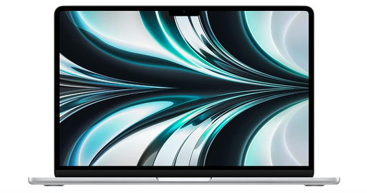Refurbished Apple MacBook Air 13" 2022 M2 | 8GB/16GB RAM | 256GB/512GB SSD | Silver