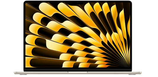 Refurbished Apple MacBook Air 15" 2024 M3 | RAM 8  |  Gold | 256GB SSD