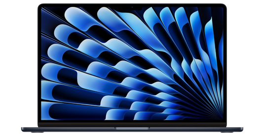Refurbished Apple MacBook Air 15" 2024 M3 | RAM 8  |  Midnight | 256GB SSD
