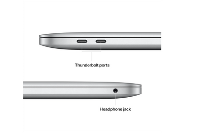 Refurbished Apple MacBook Pro 13 2022 M2   RAM 16GB  1TB SSD   Silver