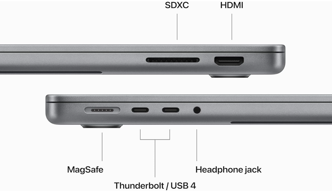 Refurbished Apple MacBook Pro 14" 2023 M3 |  RAM 8GB | 512GB SSD | Space Grey