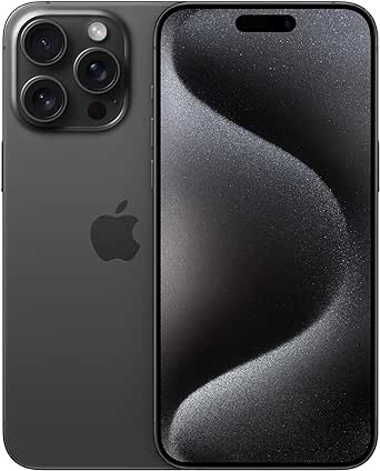 Refurbished Apple iPhone 15 Pro Max | Black Titanium 