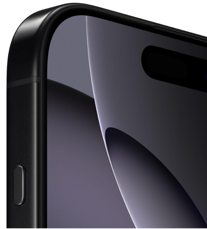 Refurbished iPhone 16, Black Titanium, Storage 128GB, 256GB, 512GB, 1TB