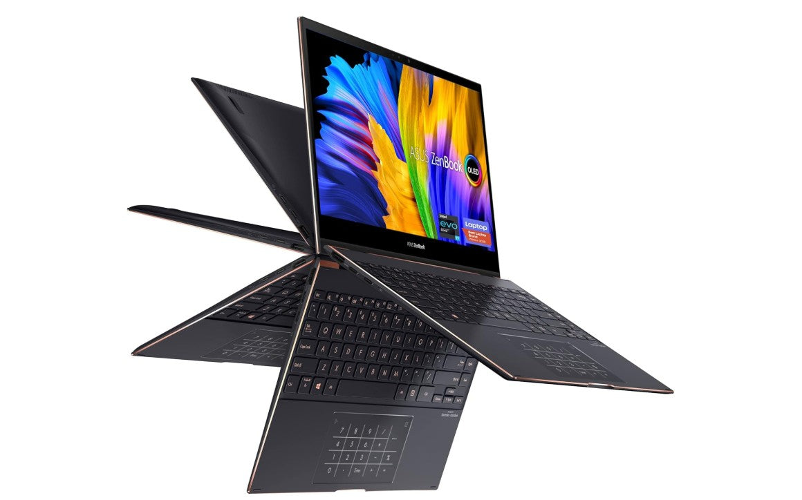 Asus Zenbook Flip 13 UX371 (11th Gen Intel) Touch 13.3  Core i7-1165G7  16GB RAM  1TB SSD  Windows 11 Pro  🟢 Very Good Condition