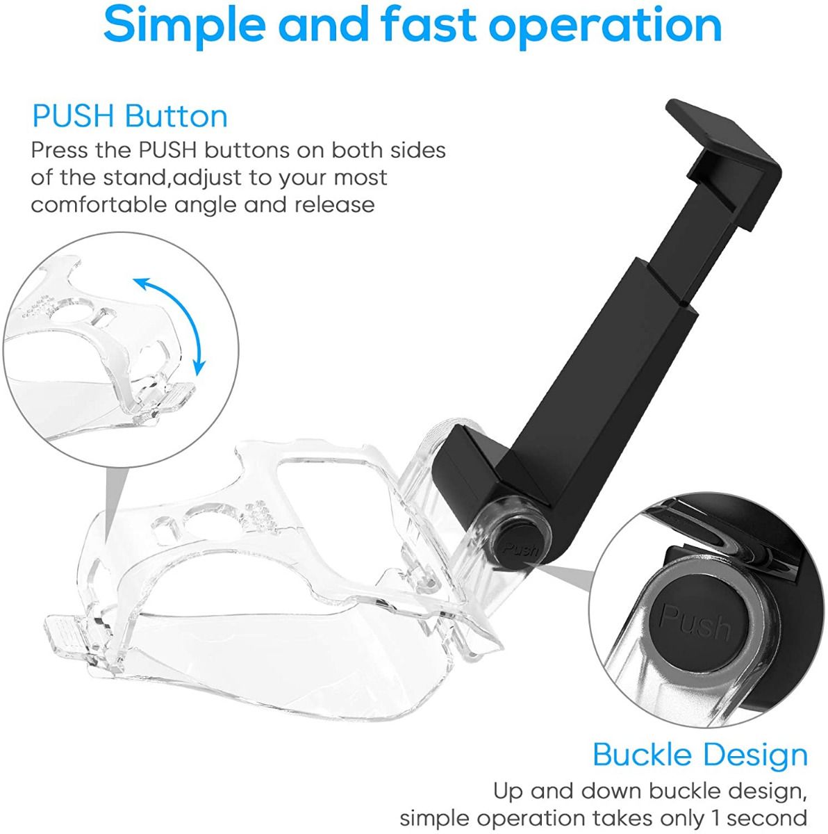 Dobe TP5-0527B Phone Controller Clamp for PlayStation 5