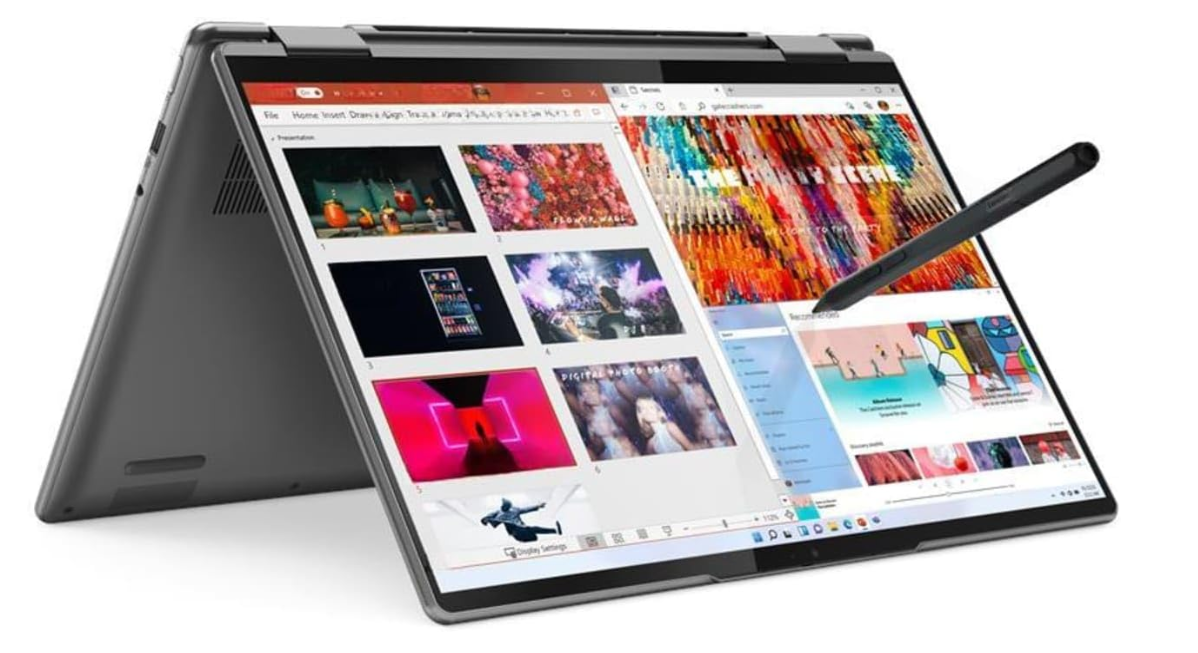 Lenovo Yoga 7 14IAL7 Touch 14  Core i5-1240P  8GB RAM  512GB SSD  Windows 11 Pro  🟢 Very Good Condition